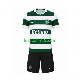 Fußballtrikots Sporting Lissabon Kinder Heim Trikotsatz 2026-2027